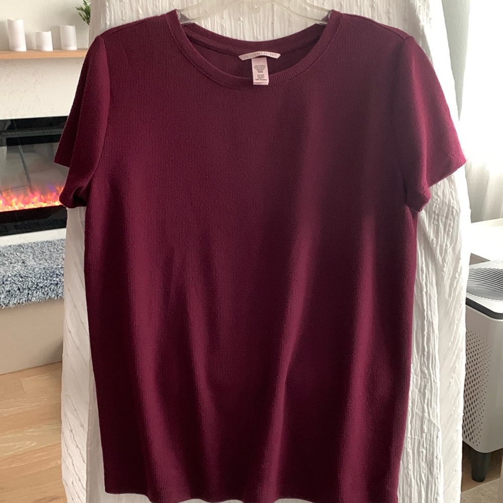 Victoria’s Secret Top- Burgundy Size Smalll